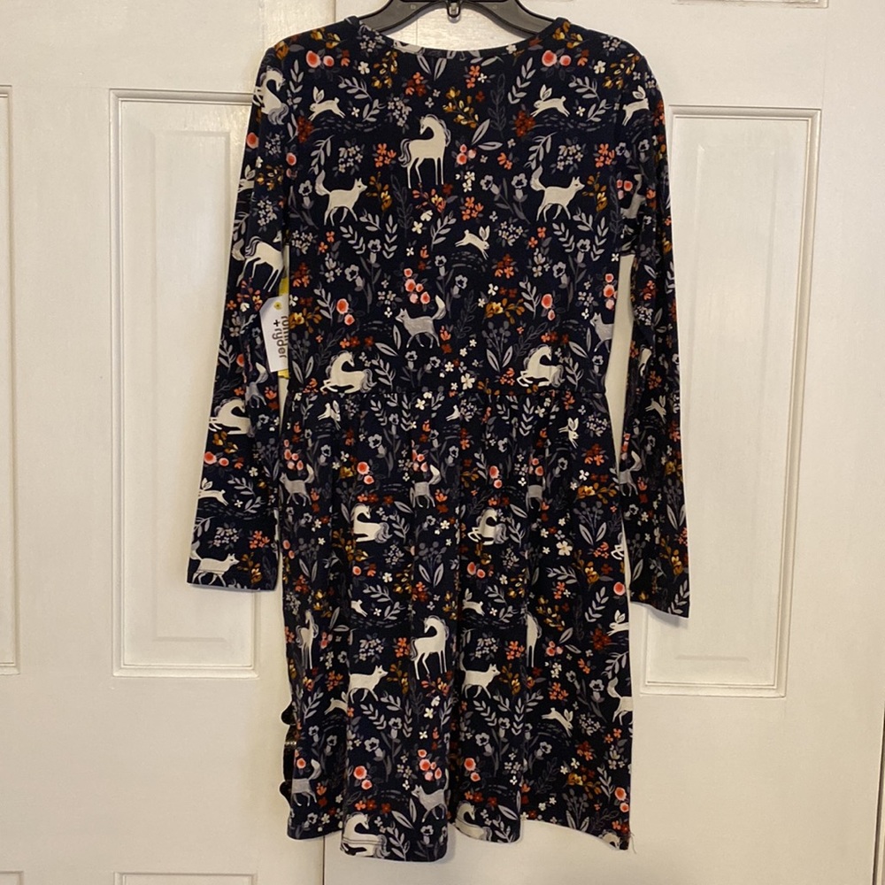 rumi + ryder - Unicorn Dress - Black & White- Size 12/14